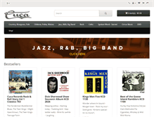 Tablet Screenshot of cucarecords.com